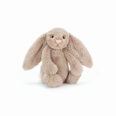 Jellycat Bashful Beige Bunnies Australia | 704215OPQ